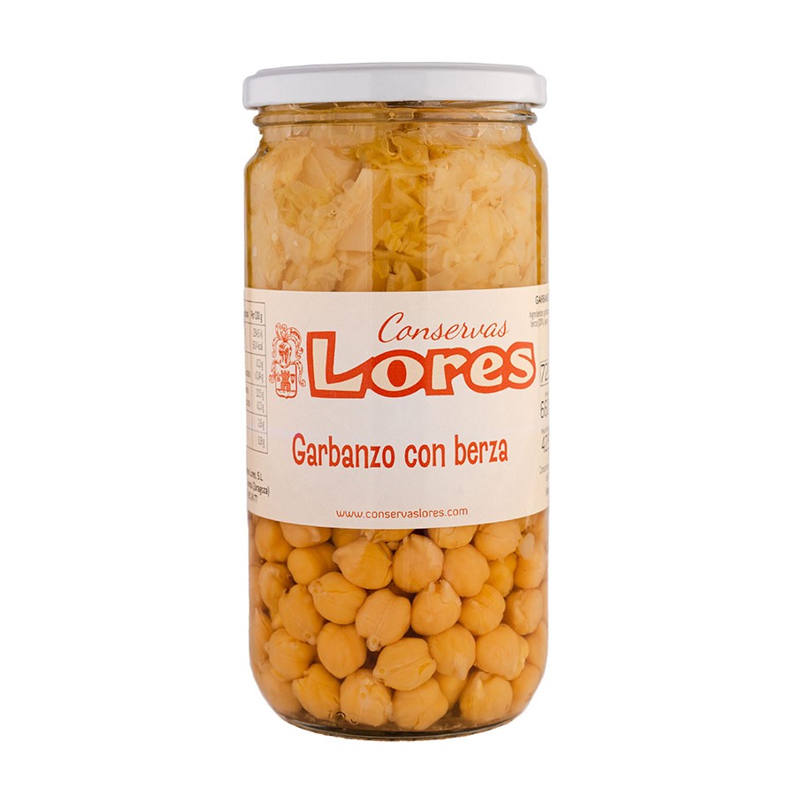 Garbanzos con Berza